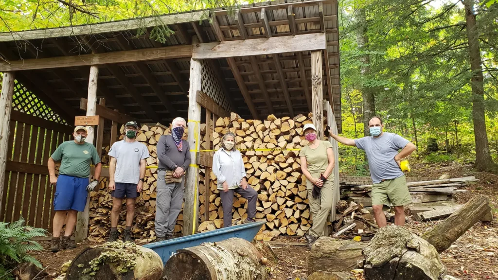 Cabins_Hadsel Mares Woodstacking 22 - John Predom