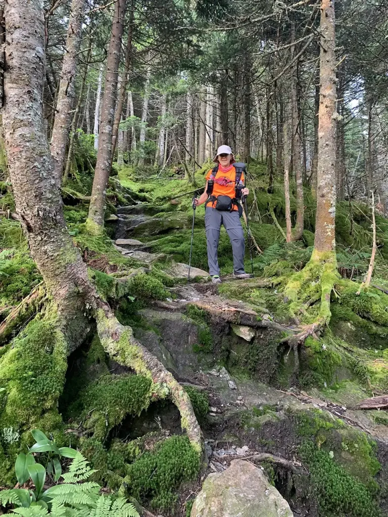 Descending Long Trail near Montclair Glen_07-26-2023_Denise Larson
