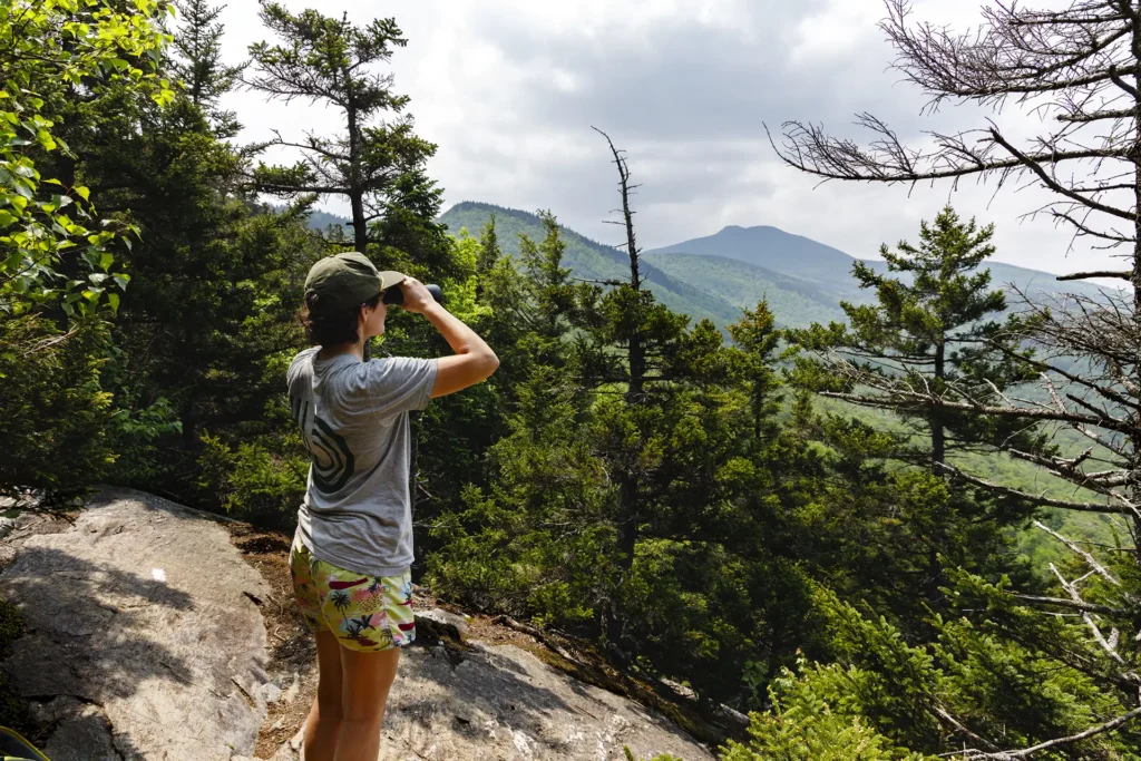 Hiker + Camel's Hump view_Bamforth Ridge_06-08-2025_Lily LaRegina.jpg