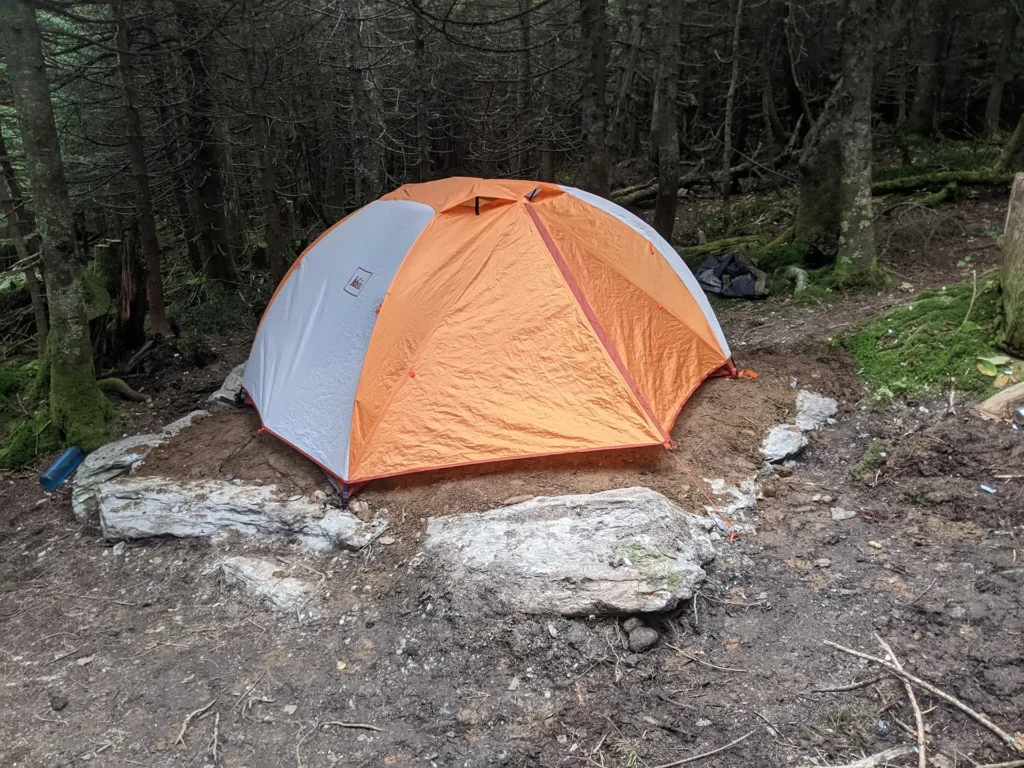Leave No Trace_Tent pad with tent Emily Proctor