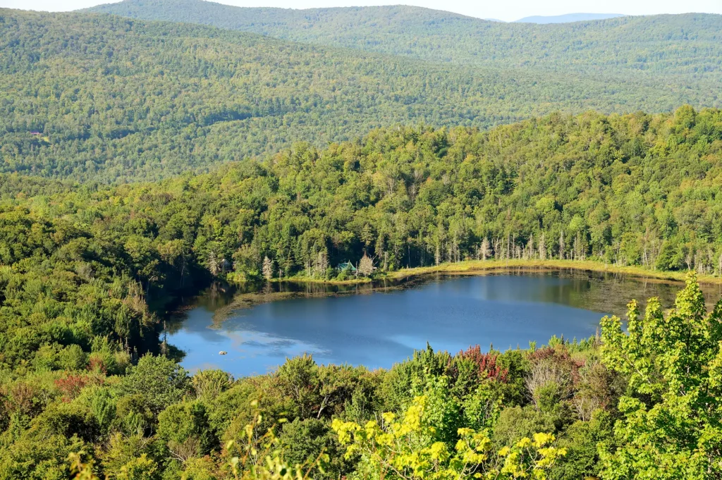 Wheeler Pond from Moose Mnt_09-22-2023_Barb Mackay