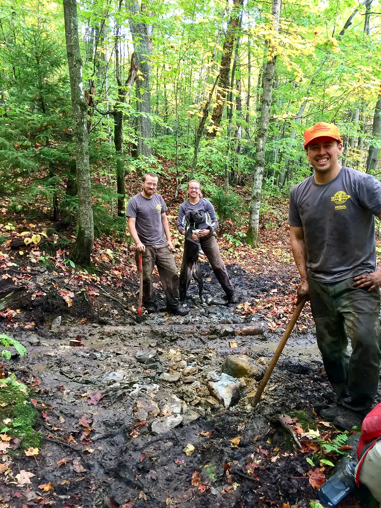 Beaver Meadow Loop, Sterling Section trail work