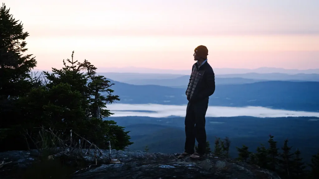 E2E_2024_Leo He_hiker at sunset