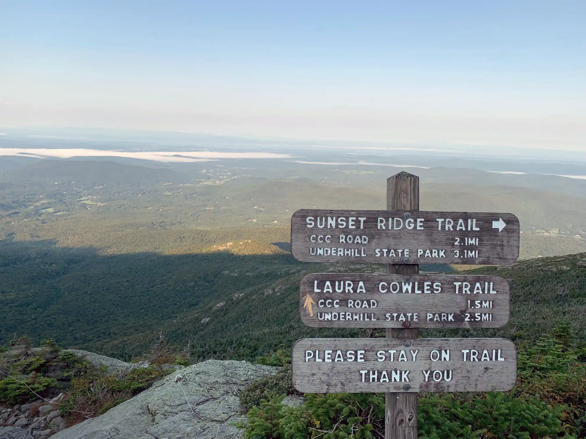 Laura Cowles and Sunset Ridge Loop