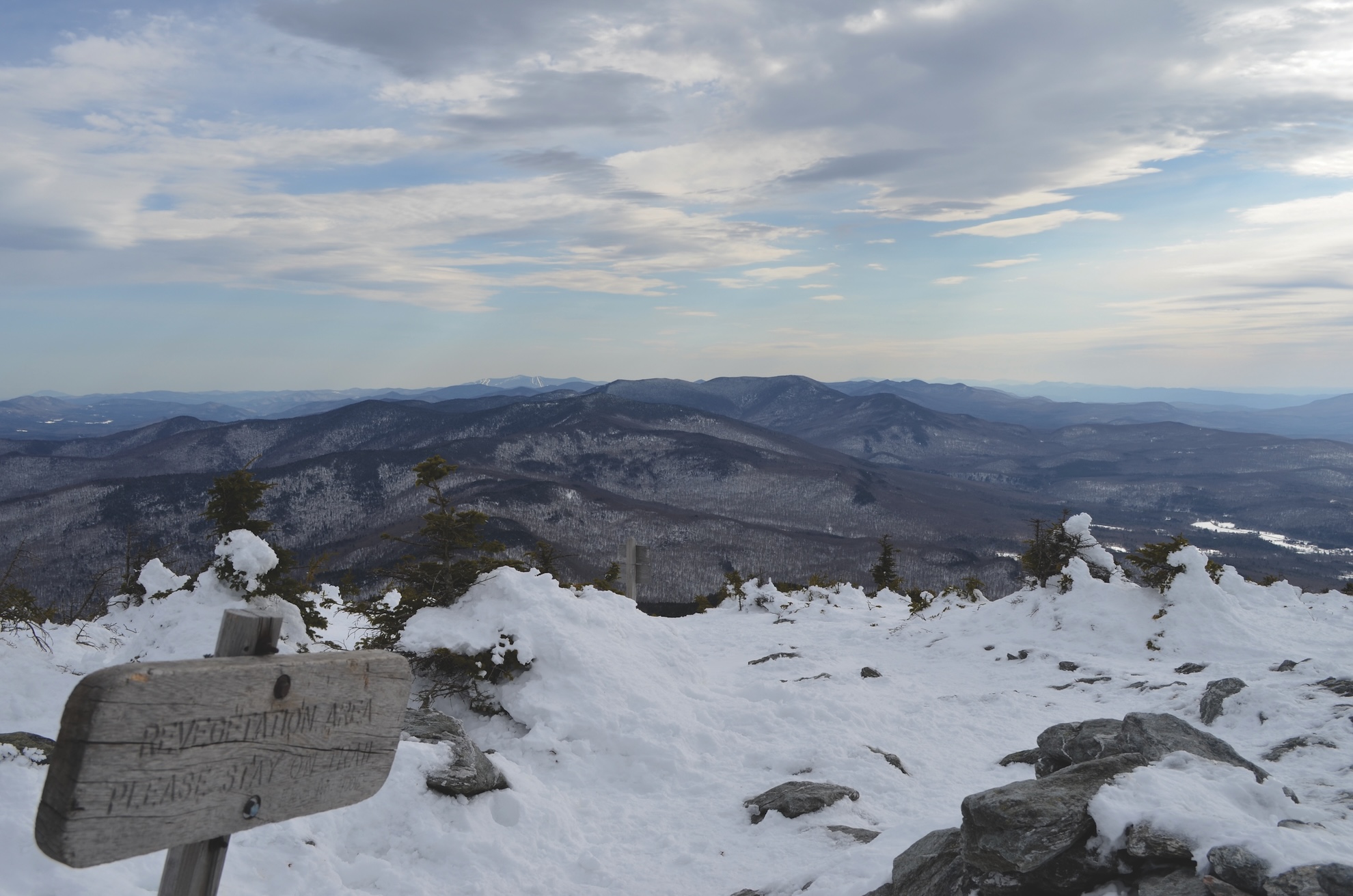 a snowy mountain summit