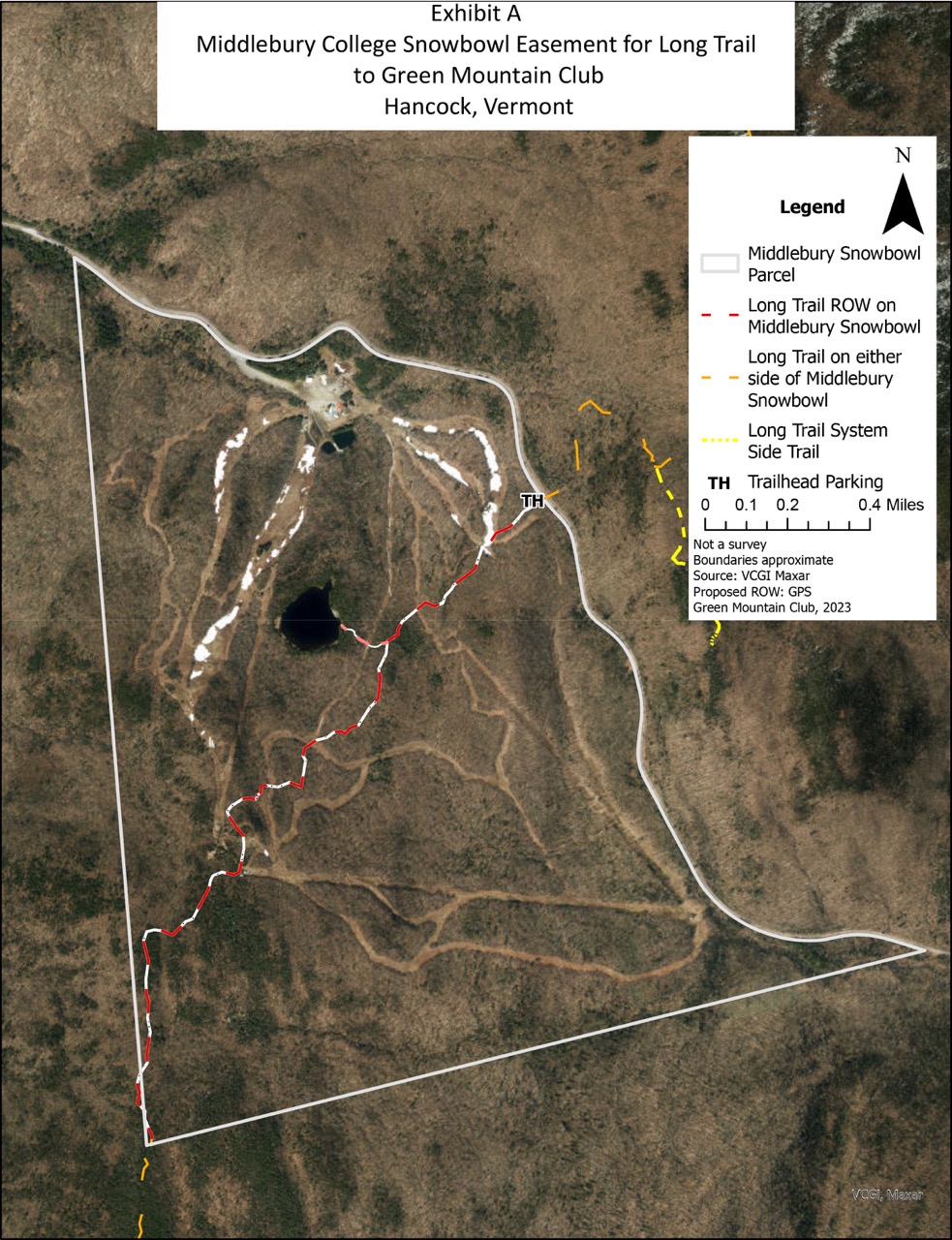 Middlebury College Grants Trail Right-of-Way to Green Mountain Club