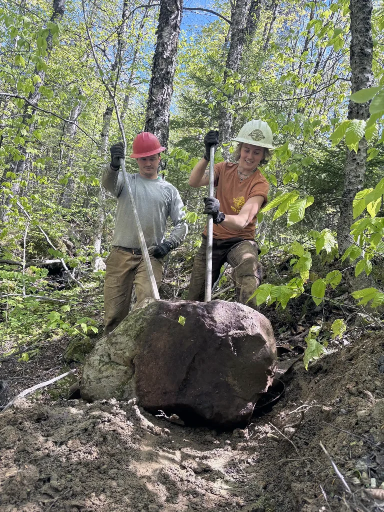 Rootville Staircase rock work_05-27-2025_Molly Belvo