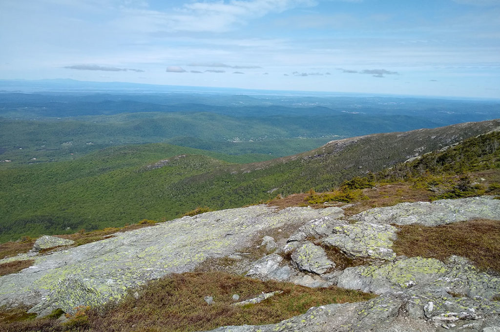 View from Mt. Mansfield ridgeline