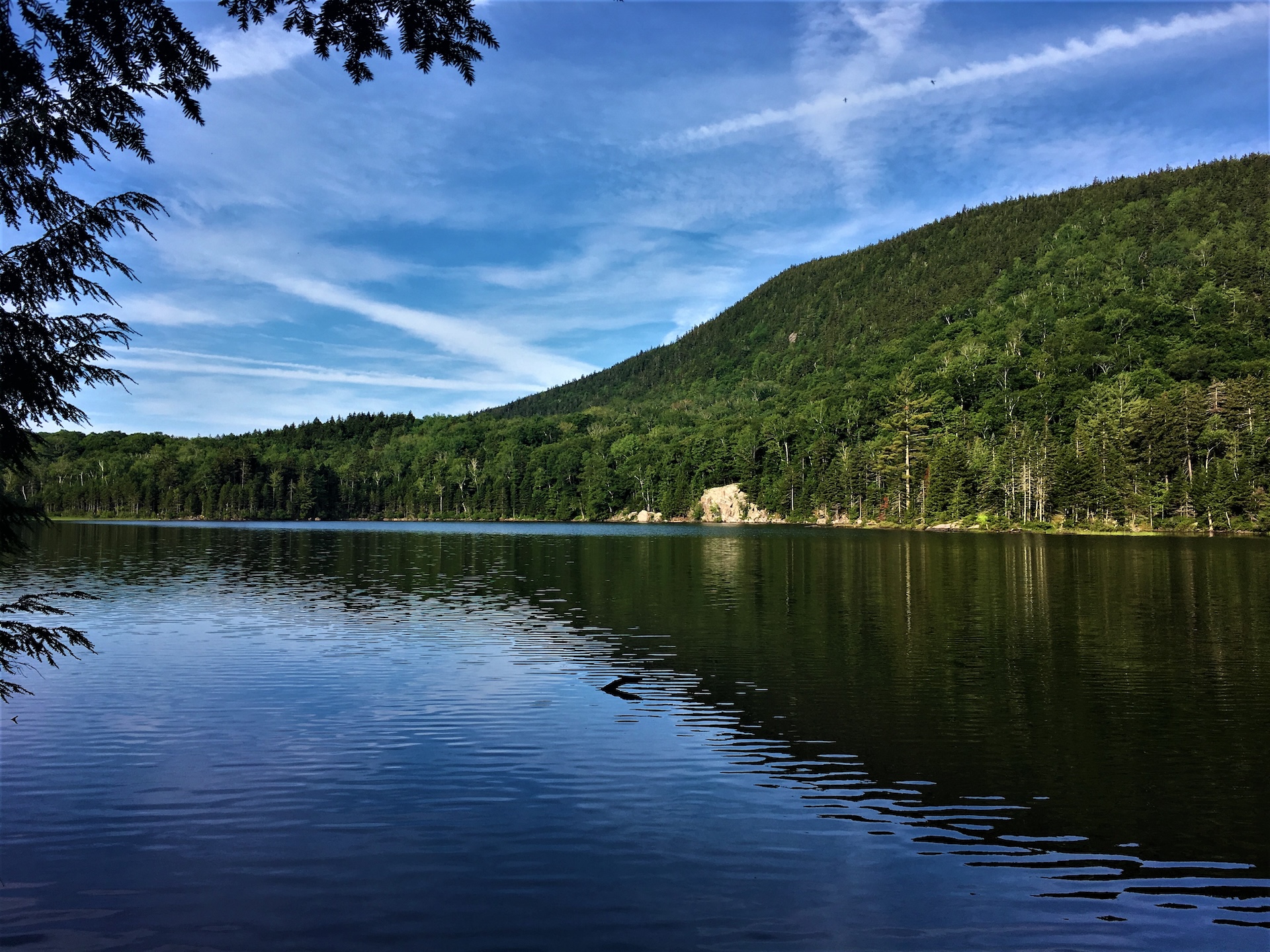 view of little rock pond