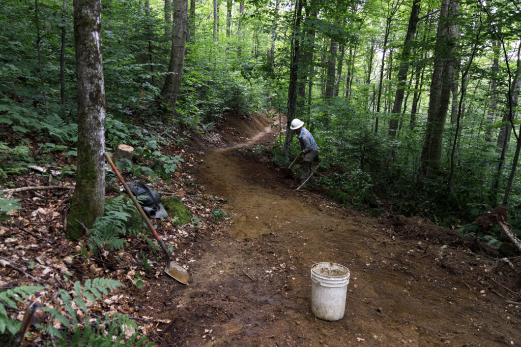 The new tread follows a sustainable layout and grade