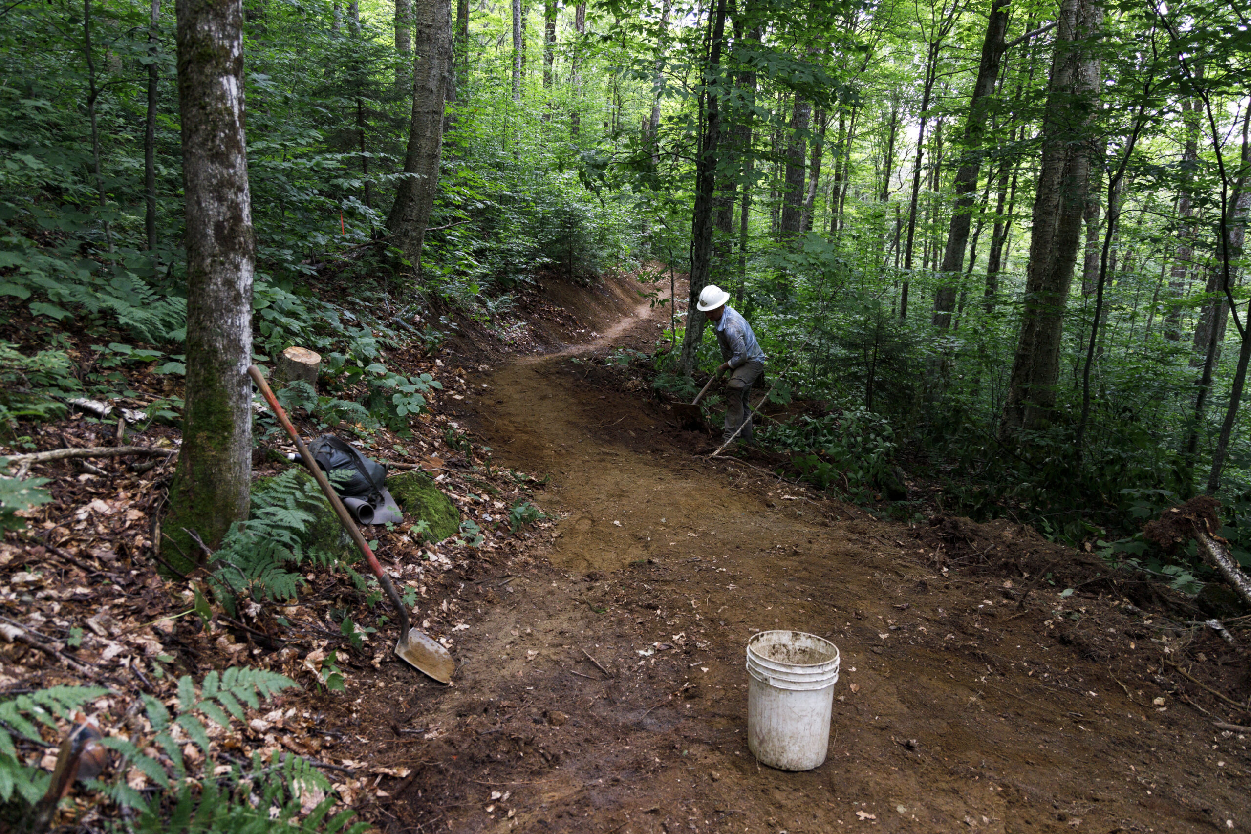 The new tread follows a sustainable layout and grade